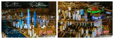 上海市内环全景城市规划沙盘亮相